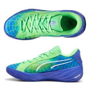 PUMA All-Pro NITRO Marcus Smart Fluro Green Men’s 9 D Basketball Shoes